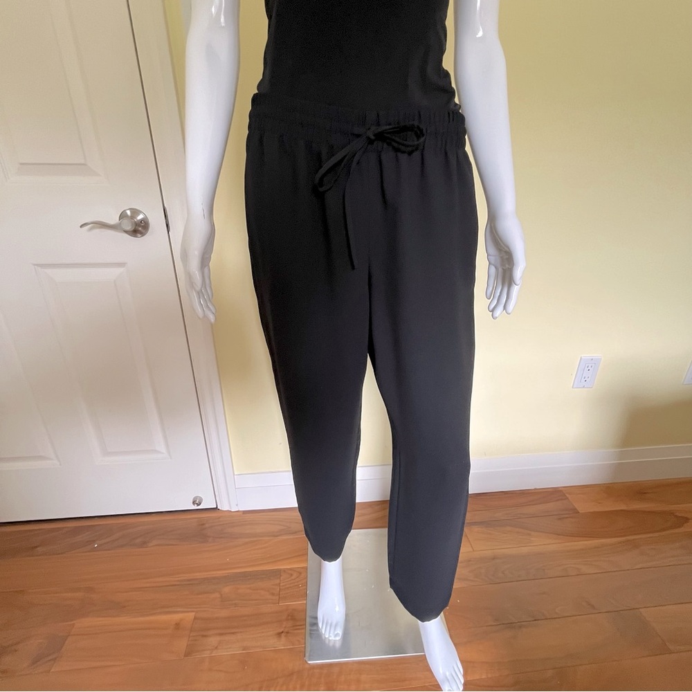 Talbots black light and soft pants elastic waistband US size M back pockets